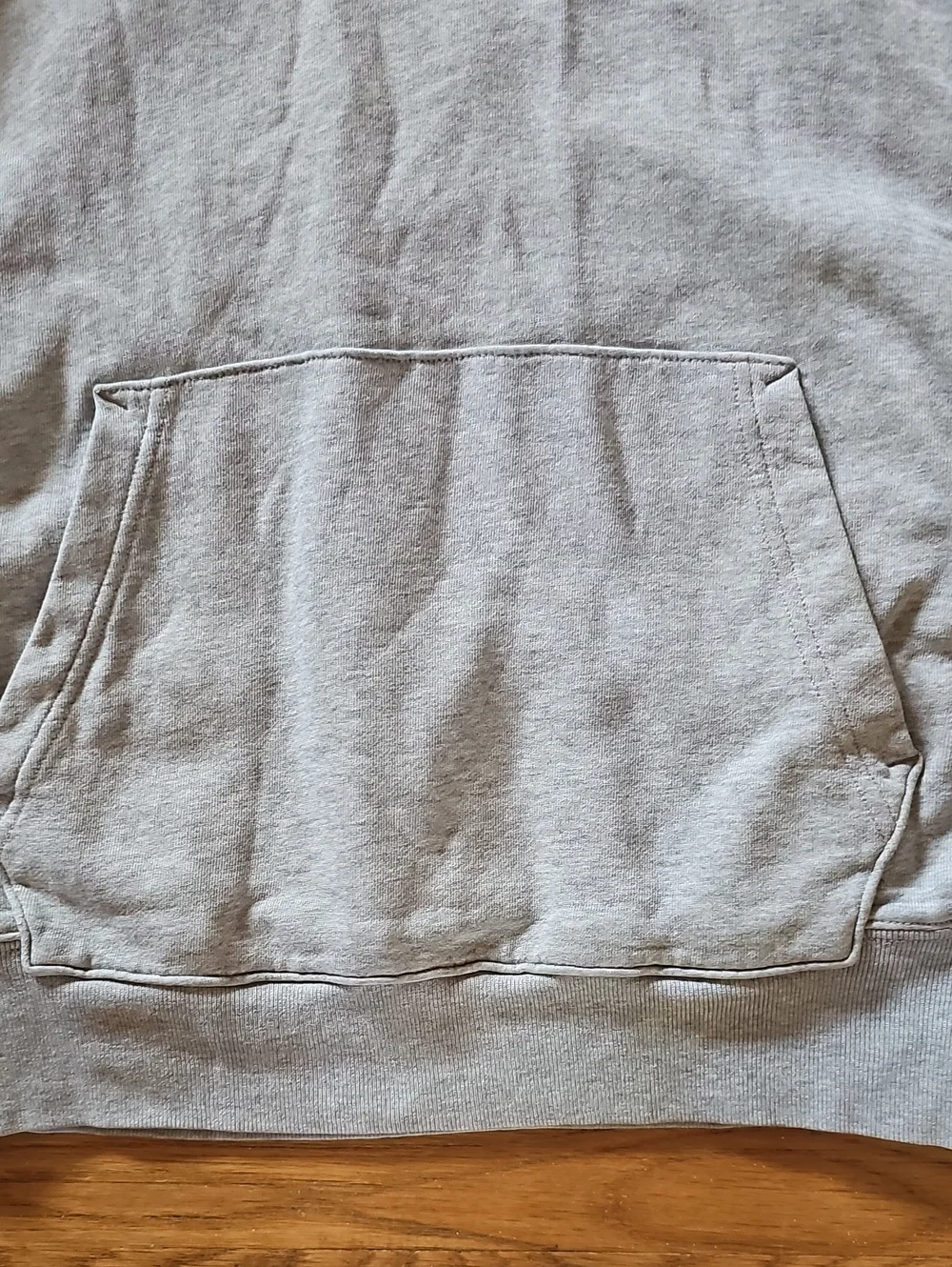 J. Crew Knit Goods Gray Pullover Long Sleeve Hoodie Sweatshirt Men's Medium